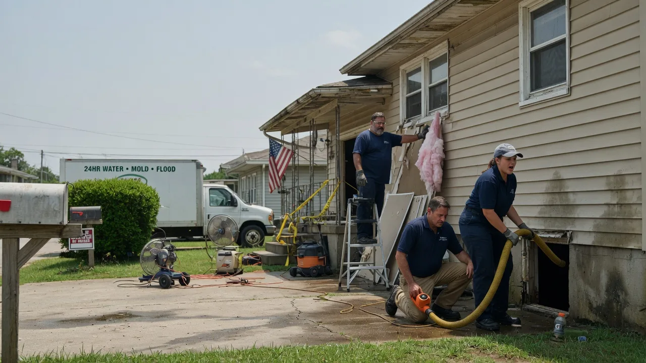 Water Damage Repair in Ocean Springs, MS near me